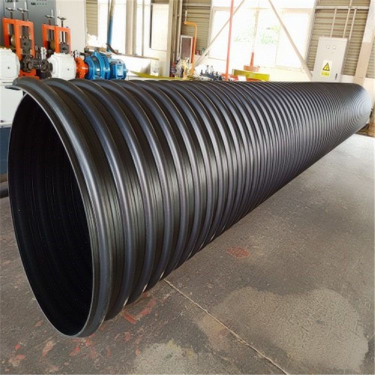 郑州大口径DN800钢带增强聚乙烯螺旋波纹管厂家供应